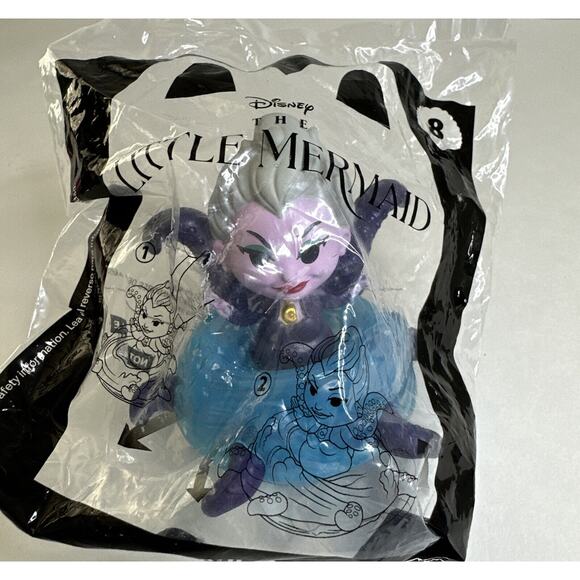 Disney Other - 2023 McDonalds Happy Meal Toys Disney‎ The Little Mermaid -New Toy #8 Ursula-